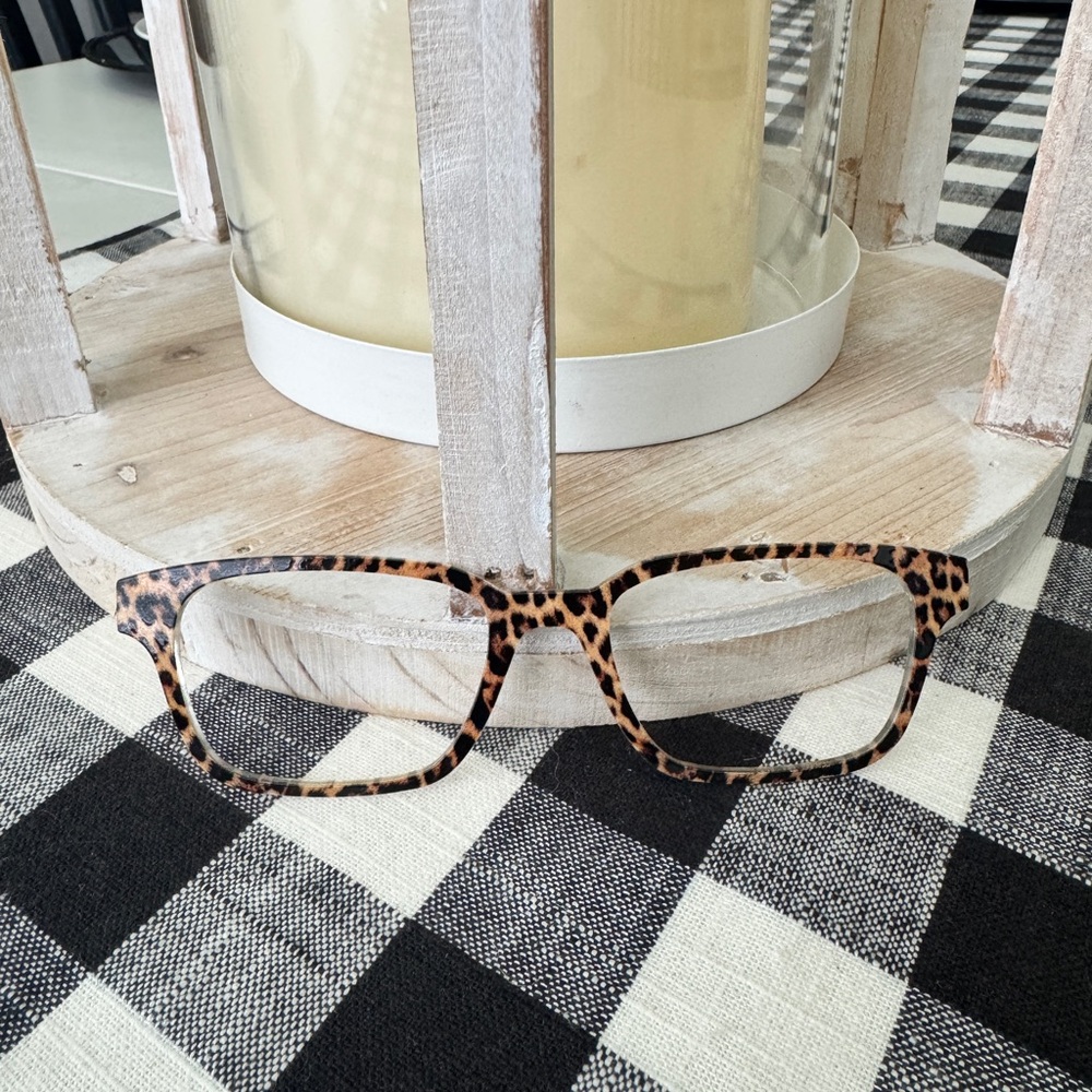 Leopard Print Women's Glasses  (GT)